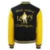 Oliver Lewis Letterman Yellow Varsity Jacket