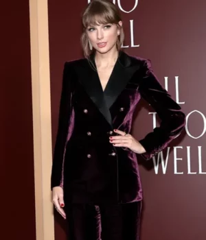 Taylor Swift Velvet Purple Full Suit