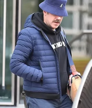 Ted Lasso S03 Jason Sudeikis Hooded Puffer Jacket