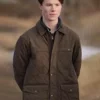 Wilhelm Young Royals S02 Brown Quilted Jacket