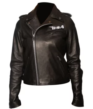 George Michael Bsa Faith Leather Jacket