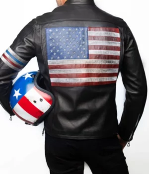 Captain America Easy Rider Peter Fonda Leather Jacket