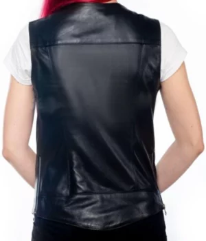 Biker Girls Leather Vest