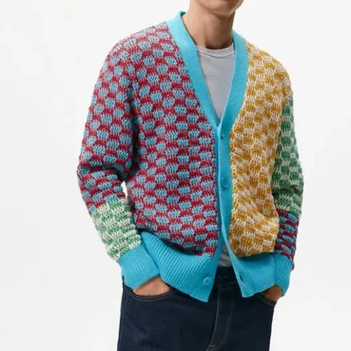 Bel-Air S02 Jazz Multi-Color Knitted Cardigan