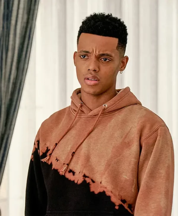 Bel-Air S1 E9 Will Smith Brown Black Hoodie