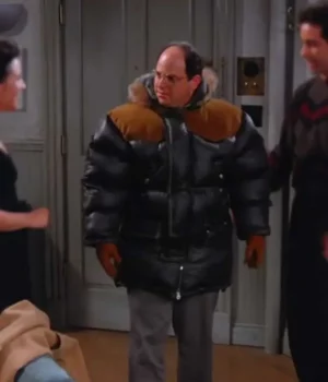 Seinfeld Black Puffer Jacket