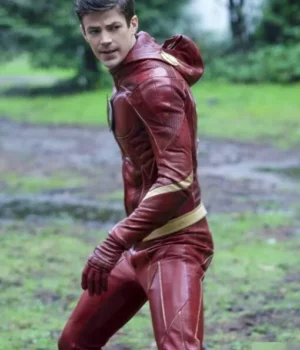 The Flash S04 Grant Gustin Red Jacket