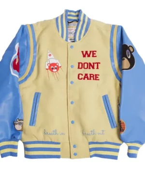 We Don’t Care College Dropout Letterman Varsity Jacket
