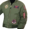 Top Gun 1 1986 Winter Maverick Bomber Jacket