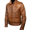 The Aviator Howard Hughes Leather Jacket
