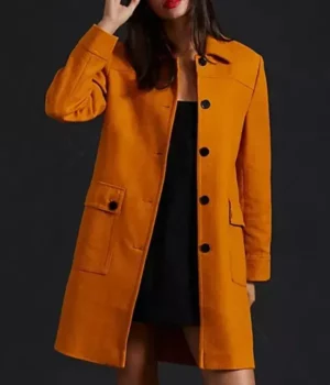 Days of Our Lives 2023 Sarah Horton Orange Coat