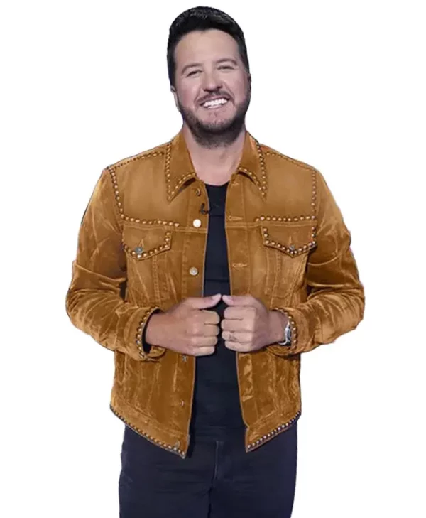 Luke Bryan American Idol Trucker Jacket Front