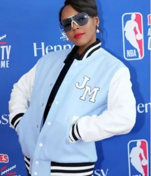 NBA All-Star Janelle Monáe Varsity Jacket