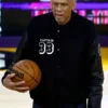 NBA Kareem Captain 33 Abdul-Jabbar Letterman Jacket