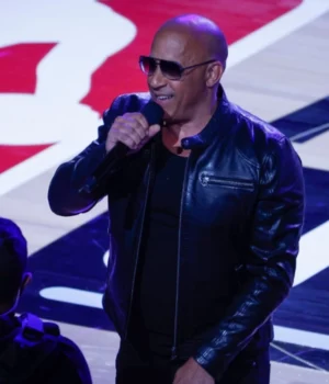 Vin Diesel 2023 NBA All Star Leather Jacket