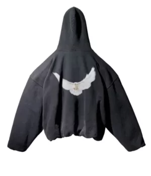 Yeezy Gap Balenciaga Dove Black Hoodie