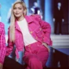 Next In Fashion Gigi Hadid Pink Jacket