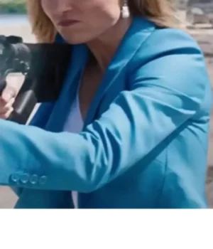 Brie Larson Fast X 2023 Blue Blazer