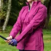 Katie Dawkins FootJoy Hydrolite Pink Jacket