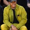 Lakers 2023 Lewis Hamilton Green Shirt