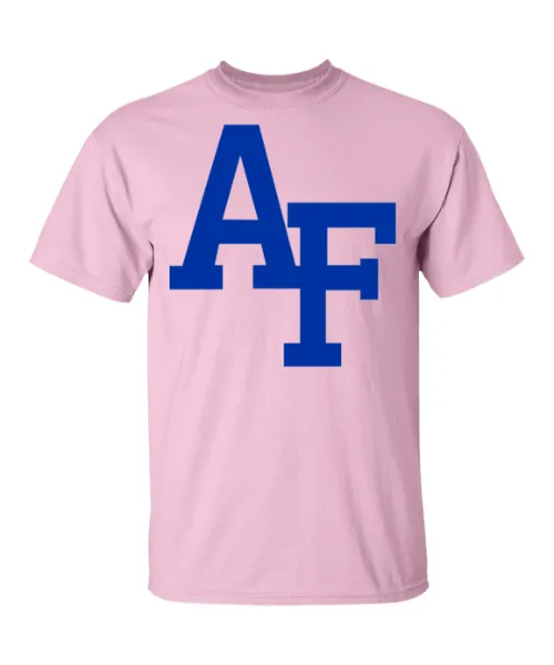 Air Force Falcons Logo Pink T-Shirt
