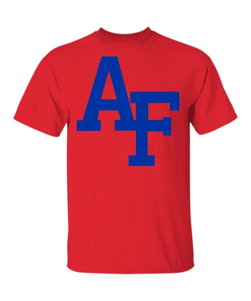 Air Force Falcons Logo Red T-Shirt