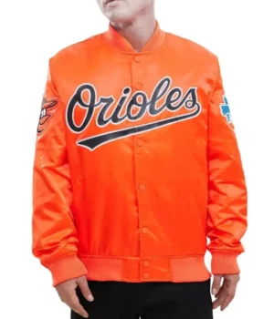 Baltimore Orioles Satin Orange Jacket