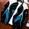 Carolina Panthers Printed Full-Zip Bomber Jacket