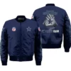 Dallas Cowboys Bomber Navy Blue Jacket