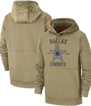Dallas Cowboys NFL Salute To Service Fleece Hoodie