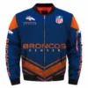 Denver Broncos Blue Bomber Jacket