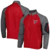 Duke Atlanta Falcons Red and Grey Track Jacket