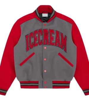ICECREAM College Letterman Varsity Jacket