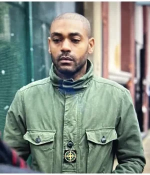 Kano Top Boy Stone Island Sully Green Cotton Jacket For Sale