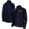 Lily Chicago Bears Blue Zipper Jacket