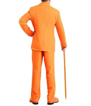 Men’s Orange Tuxedo Costume For Halloween