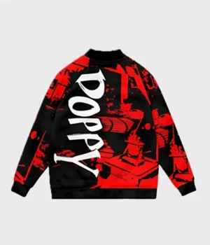Mens and Womens Huggy Wuggy Printed Varsity Jacket For Sale