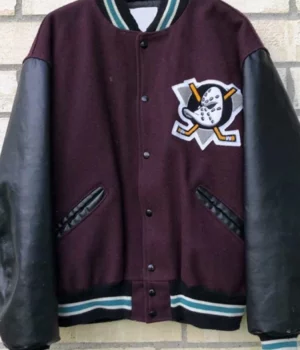 Mighty Ducks Letterman Varsity Jacket