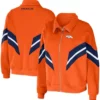 NFL Osbert Denver Broncos Orange Bomber Jacket