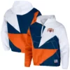 Nahum Chicago Bears Quarter-Zip Pullover Jacket