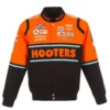 Nascar Hooters Multicolor Racing Bomber Jacket
