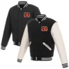 Orren Cincinnati Bengals Wool Varsity Jacket