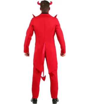 Red Devil Halloween Costume Suit For Men