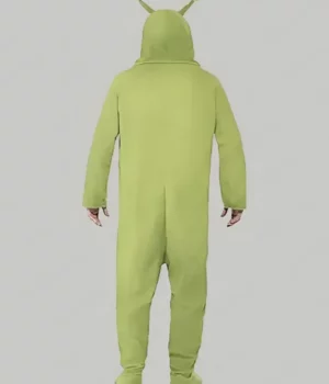 Buy Halloween Alien Zipper Style Green Hooded Costume