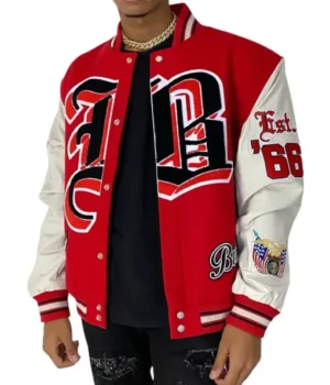 Jeff Hamilton 75th NBA Letterman Varsity Jacket For Sale