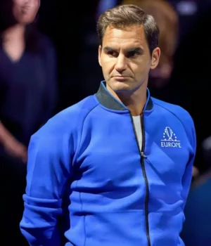 Laver Cup 2023 Blue Bomber Jacket For Men And Women