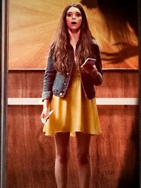 Megan Best Movie Elevator Game 2023 Becki Blue Denim Jacket For Women