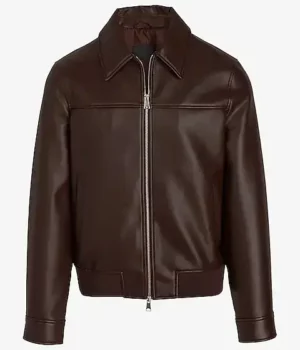 Men’s Leather Brown Jacket