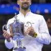 Novak Djokovic 24th Grand Slam White Jacket