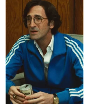 Pat Riley Winning Time The Rise of the Lakers Dynasty Season 2 Adrien Brody Blue Track Jacket